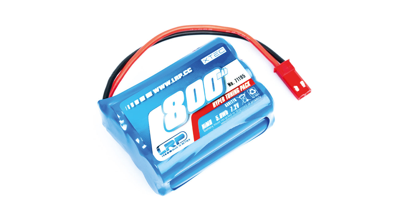 71195 - LRP AAA Hyper Tuning Pack 800 - 7.2V - 6-Zellen - BEC Stecker - NiMH