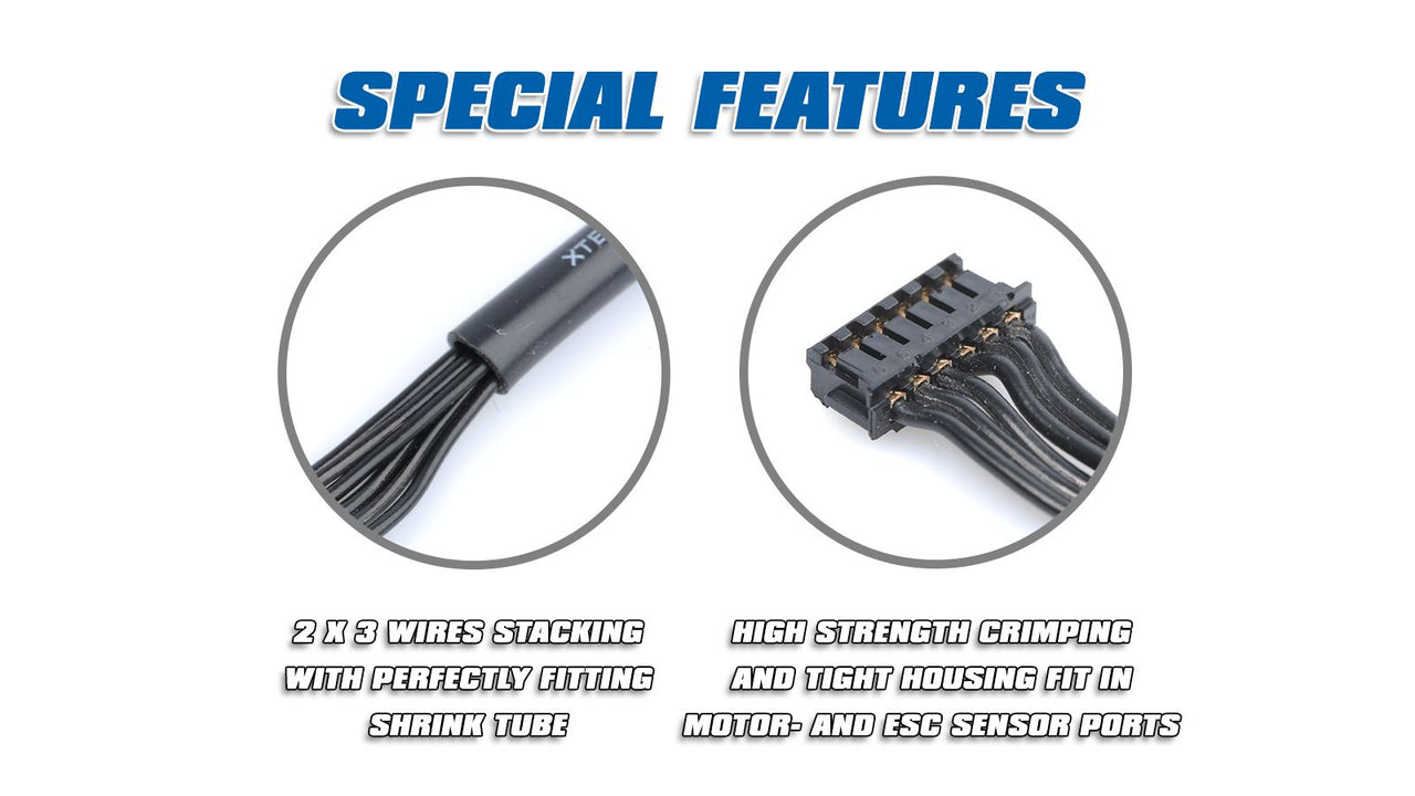 820150 - LRP Sensorkabel "High Flex" 150mm - V2