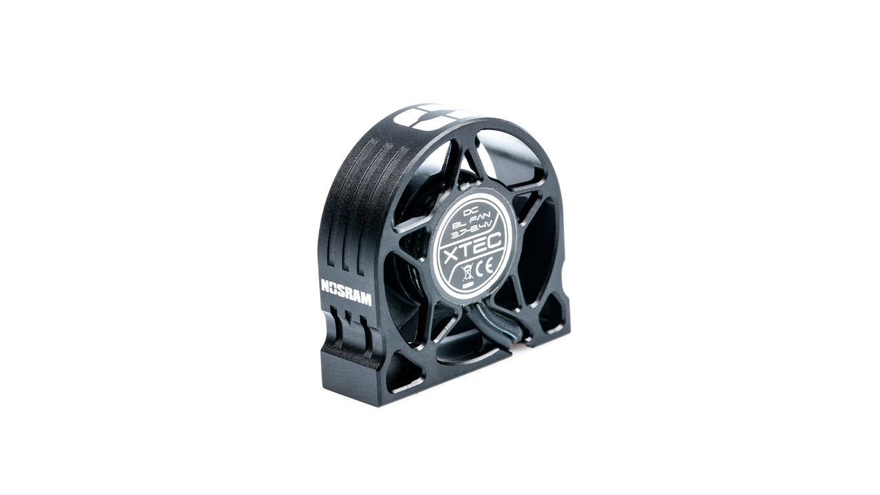 901832 - NOSRAM Aluminium HighRev. Motorlüfter V2 - 30x30x10mm - 1S/2S - Empfängerstecker