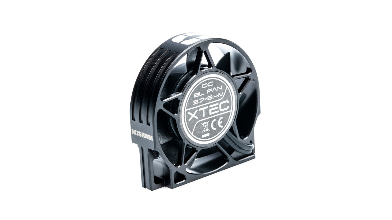 901838 - NOSRAM Aluminium SuperHighRev. Motorlüfter V2 - 40x40x10mm - 1S/2S - Empfängerstecker