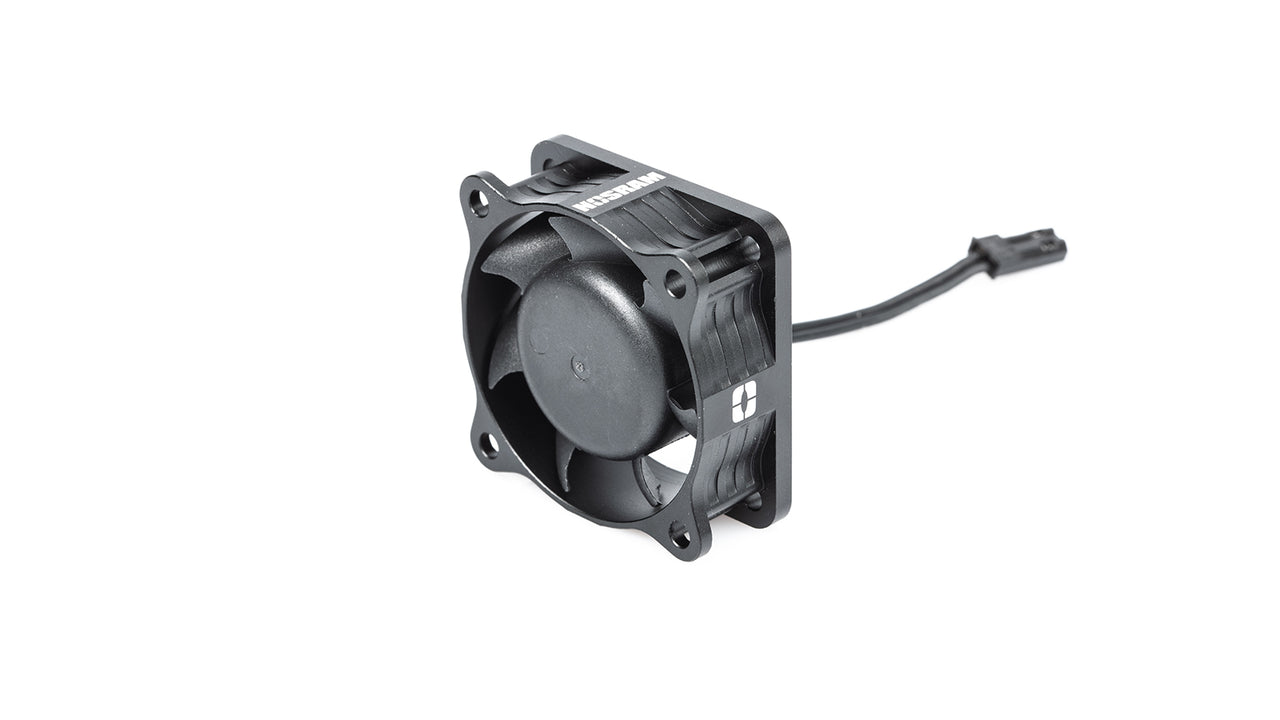 901857 - NOSRAM Aluminium SuperHighRev. Motorlüfter 40x40x15mm - 1S/2S - Empfängerstecker