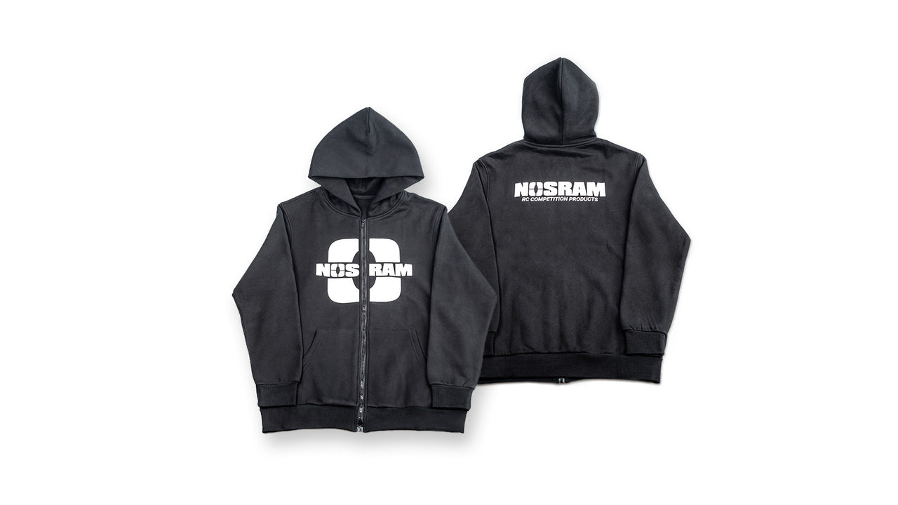 93733 - NOSRAM Zip-Hoodie  - Größe XL