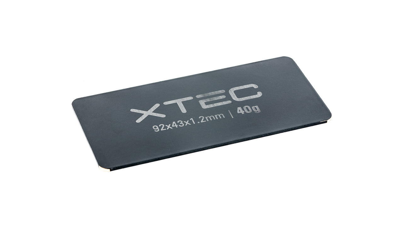 999161 - NOSRAM - CCL Battery Weight - 92x43x1.2mm ~40g