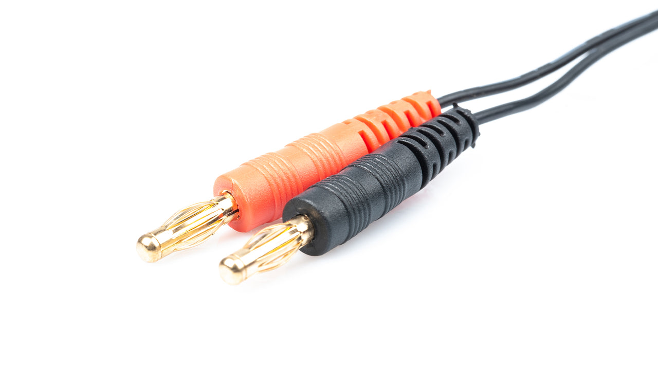 999240 - NOSRAM Ladekabel - 50cm - 4mm | Futaba,Sanwa,Graupner,JR  RX/TX