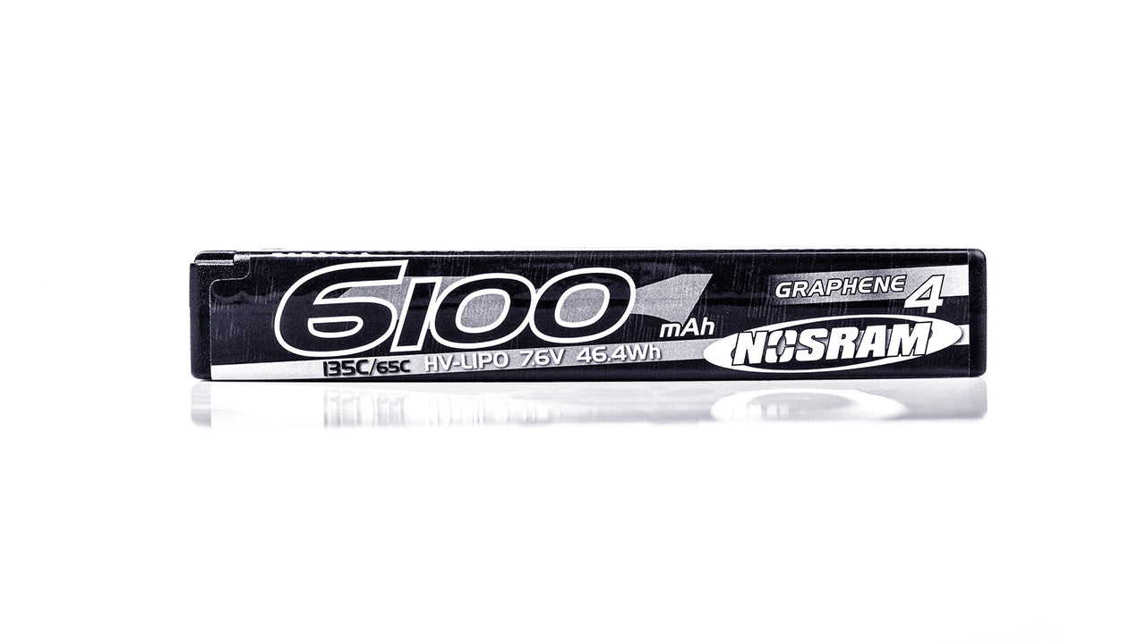 999655 - NOSRAM HV LCG Stock Spec GRAPHENE-4 6100mAh Hardcase Akku - 7.6V LiPo - 135C/65C