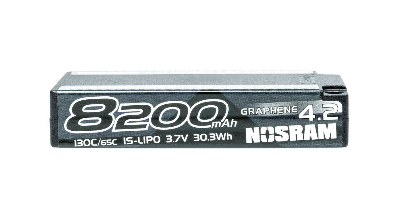 999842 - NOSRAM 1/12 Hyper LCG Modified GRAPHENE-4.2 8200mAh Hardcase Akku - 3.7V - 130C/65C