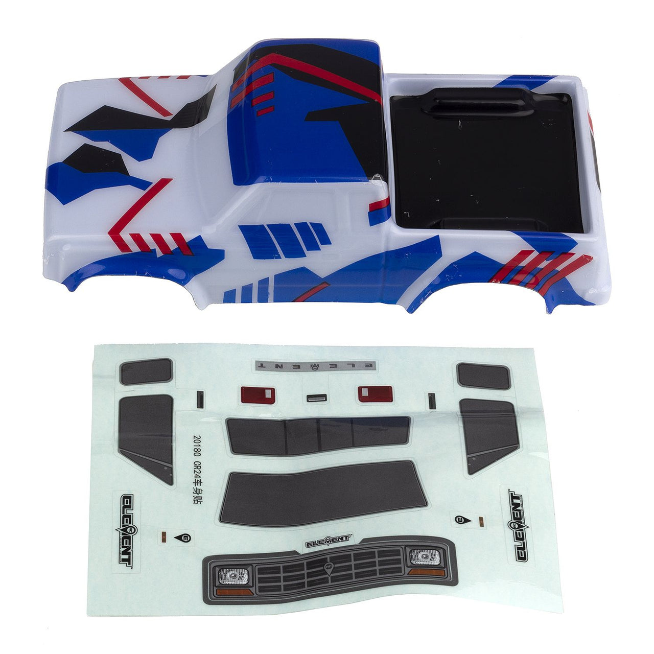 AE21726 - Element RC Enduro24 Sendero Body, red and blue