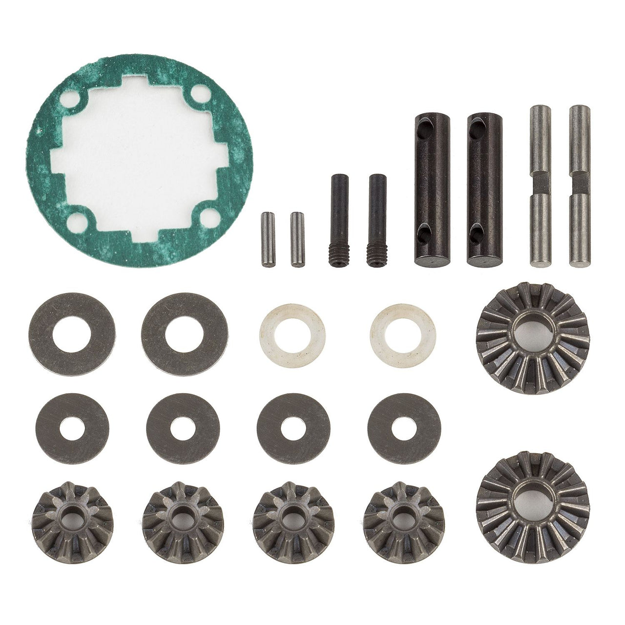 AE25810 - Team Associated RIVAL MT10 Front or Rear Differential Rebuild Kit