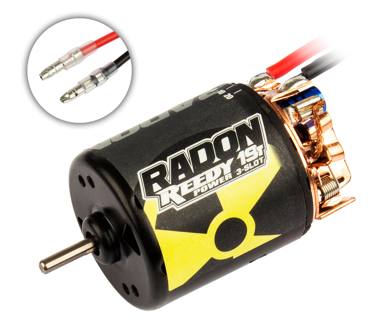 AE27427 - Reedy Power Radon 2 19T 3-Slot 3200kV Brushed Motor