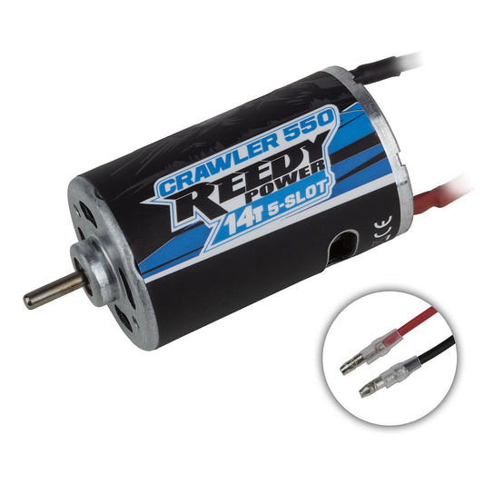 AE27461 - Reedy Power Crawler 550 14T 5-Slot Brushed Motor