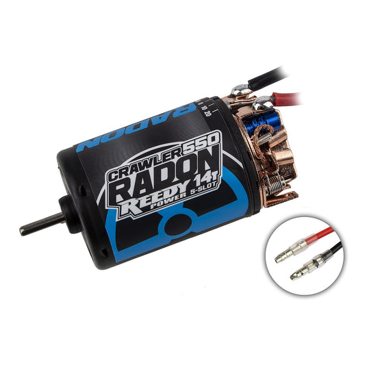 AE27464 - Reedy Power Radon 2 Crawler 550 14T 5-Slot 1600kV Brushed Motor