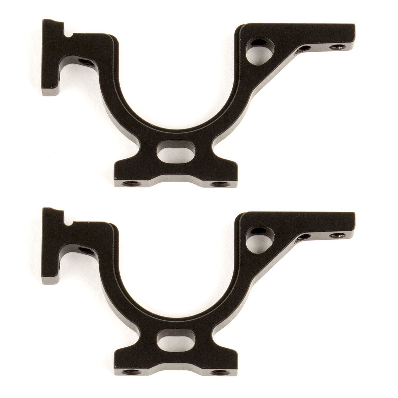 AE31800 - Team Associated TC7.2 Bulkheads, black aluminum