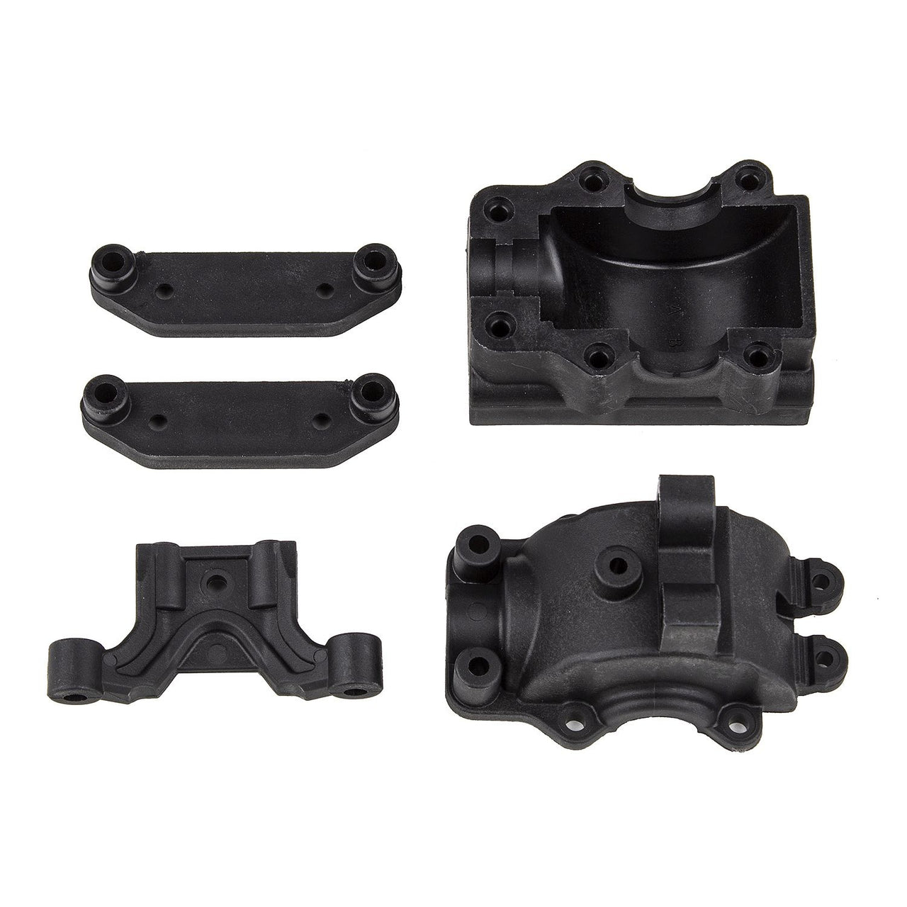 AE31850 - Team Associated Apex2 Gearbox, Gear Cover, Upper Arm Mounts