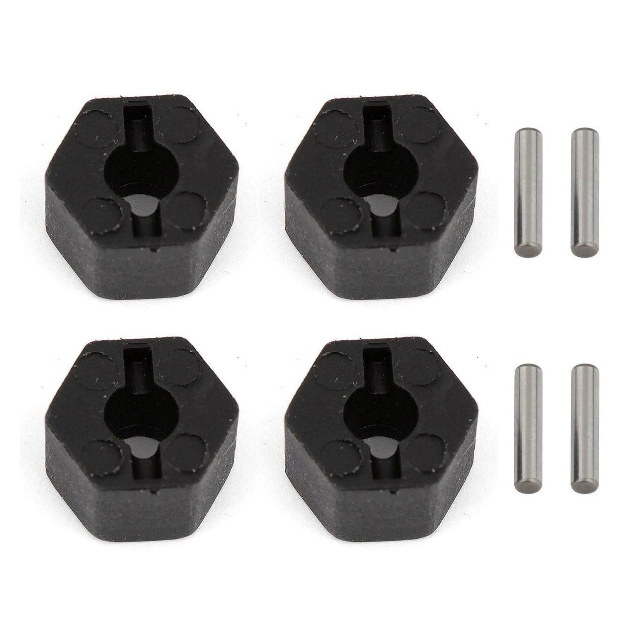 AE41049 - Team Associated CR12 Wheel Hexes and Pins Set