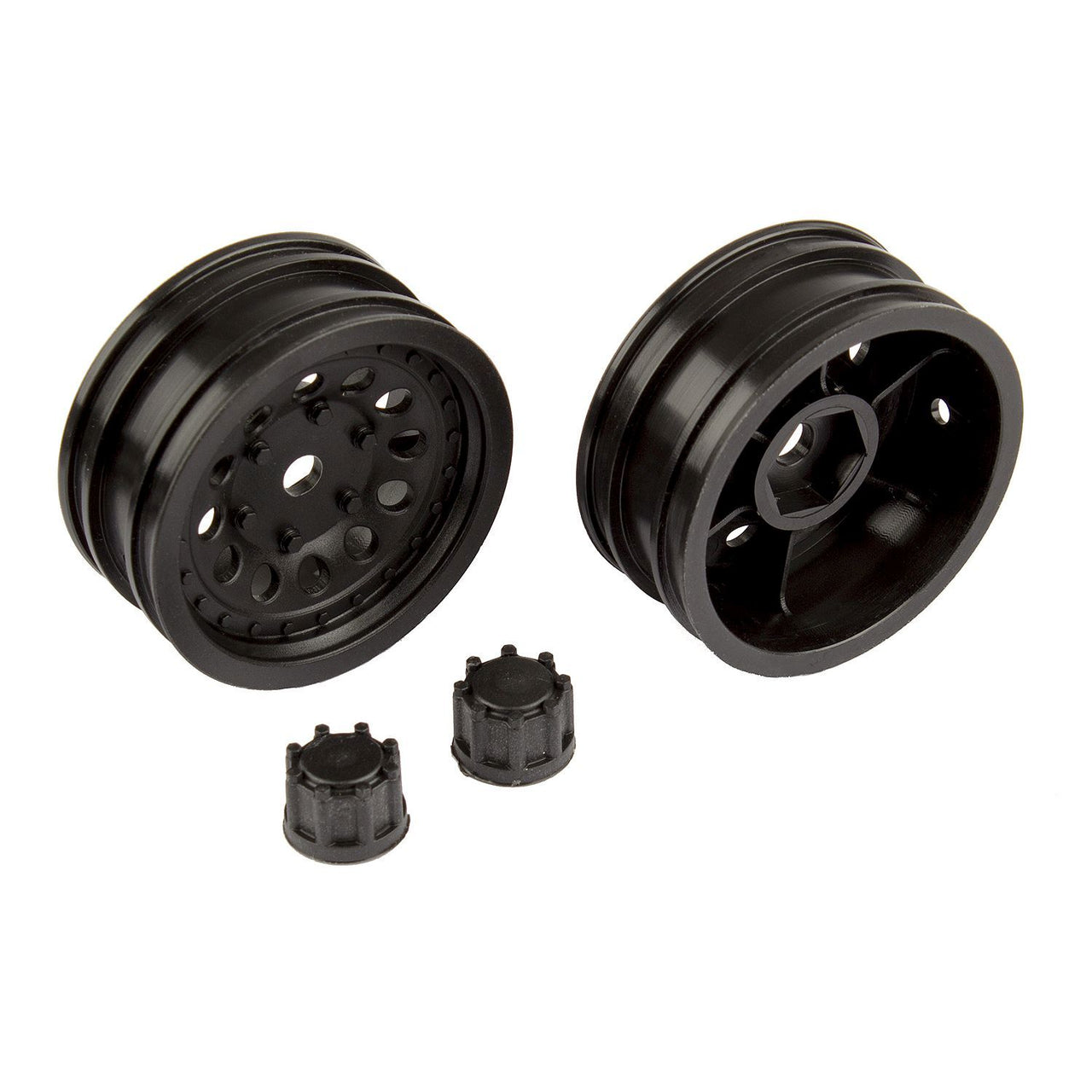 AE41052 - Team Associated CR12 Wheel Set, black