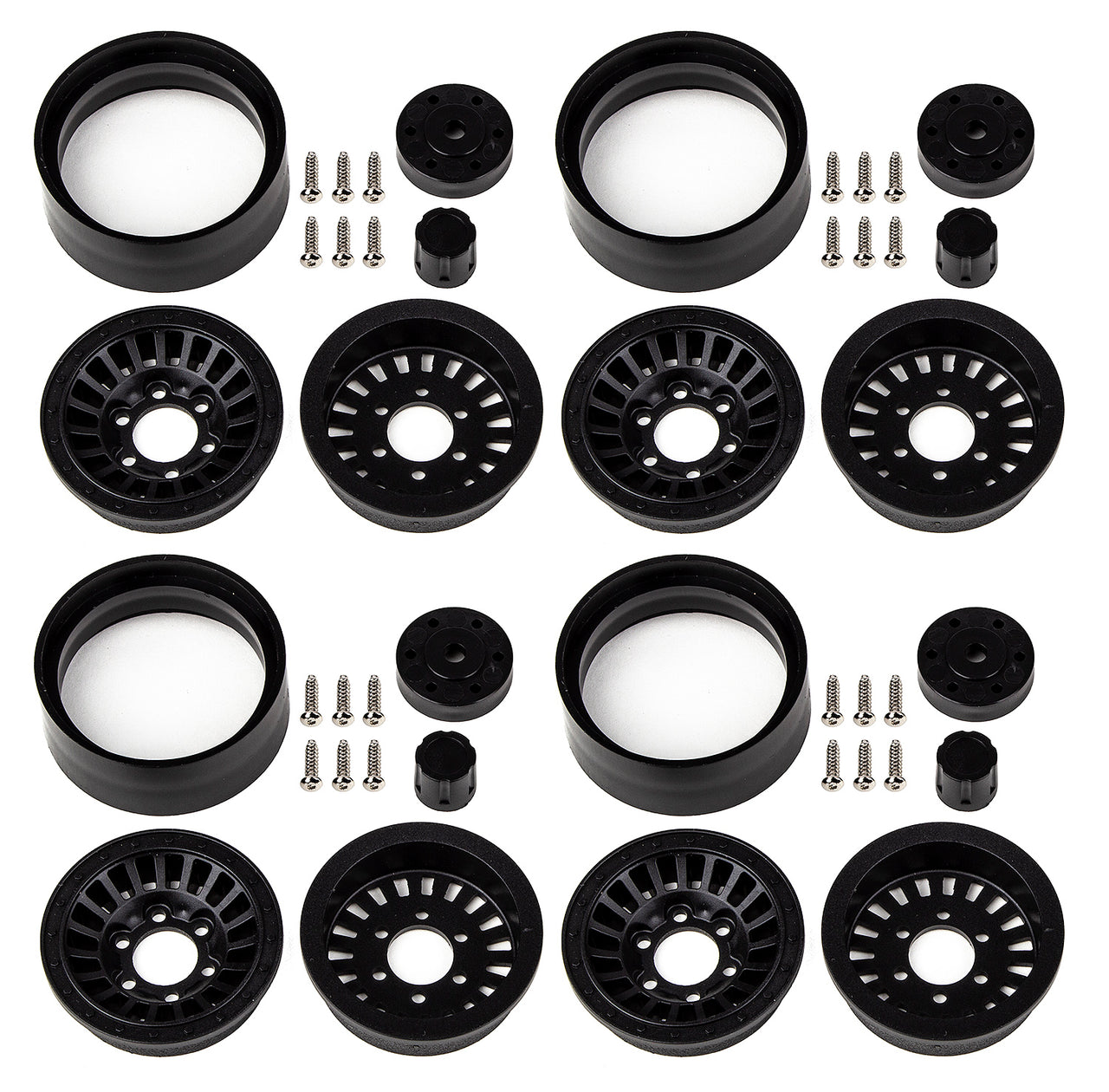 AE42112 - Element RC Enduro Urbine Wheels, 1.55&quot;, black