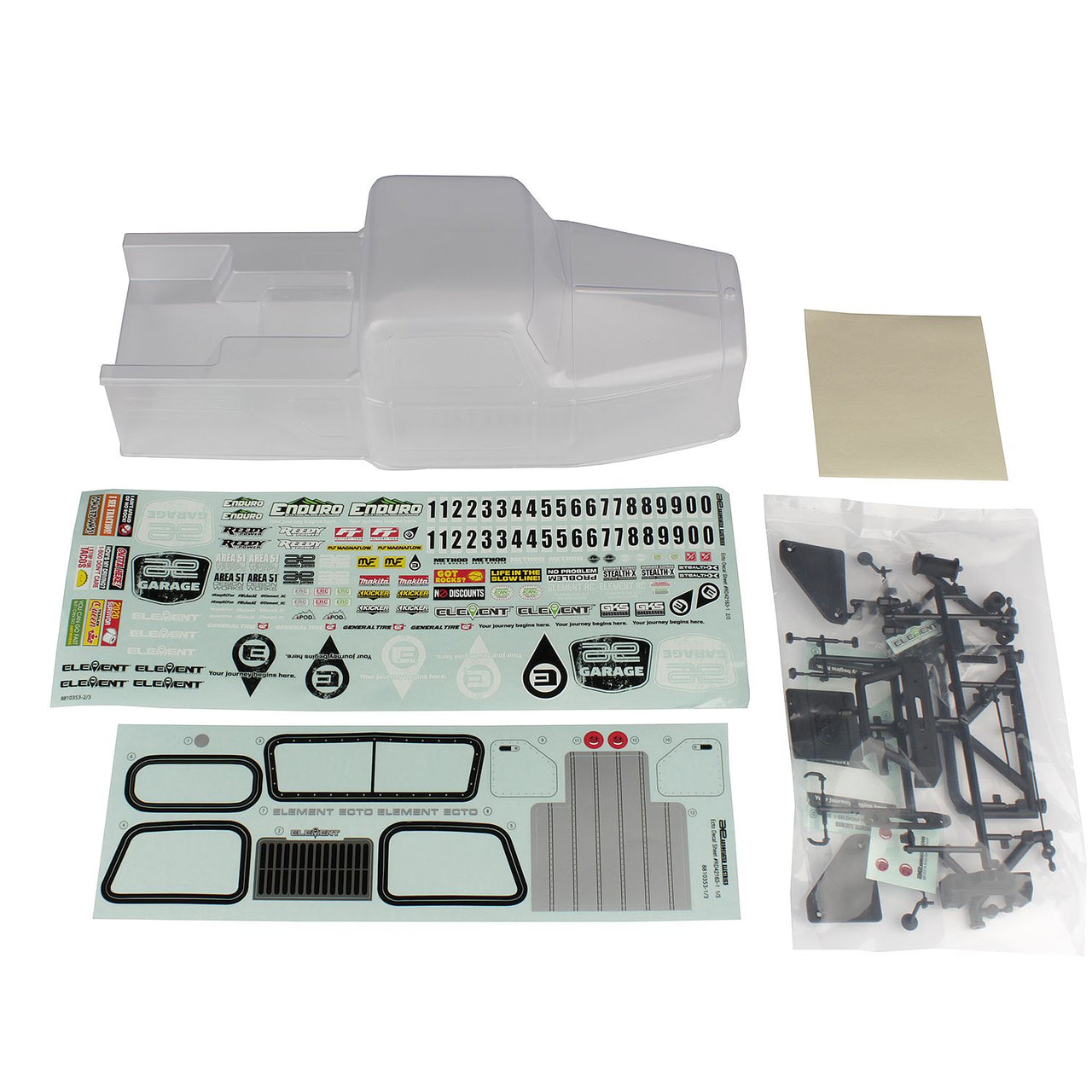 AE42161 - Element RC Enduro Ecto Body Set, clear