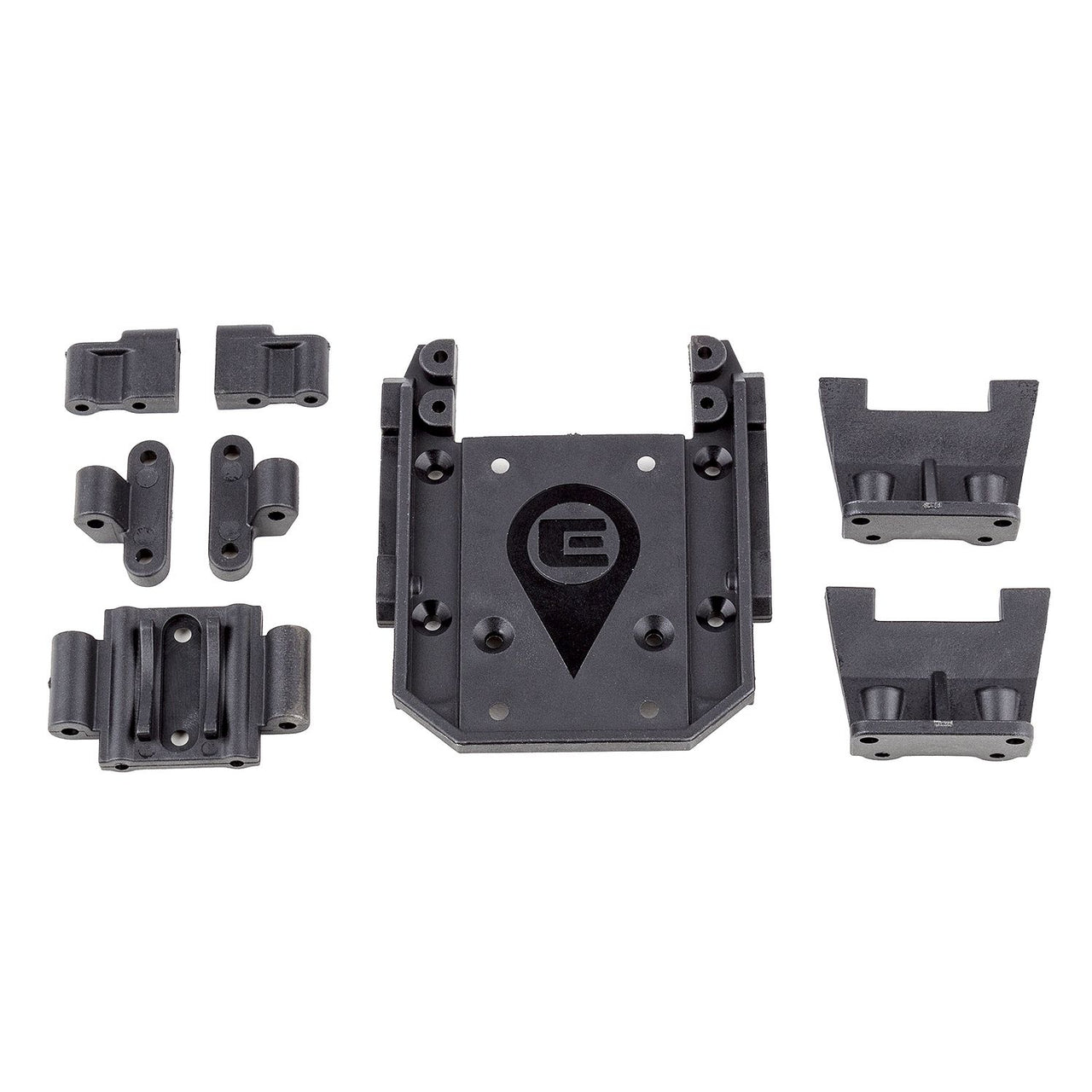 AE42208 - Element RC Enduro IFS Gearbox and Servo Mounts Set, hard