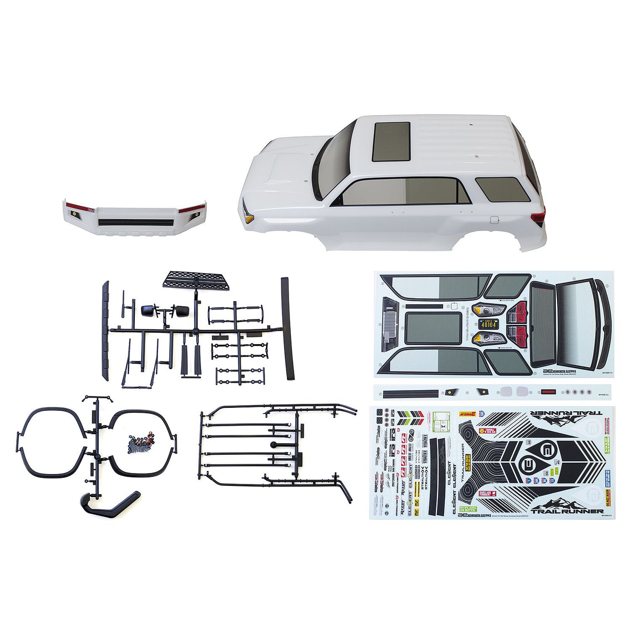 AE42240 - Element RC Trailrunner Body, white, with accessories