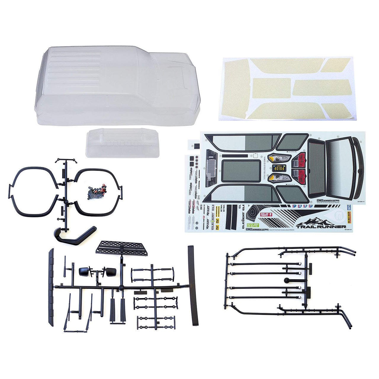 AE42241 - Element RC Trailrunner Body, clear, with accessories