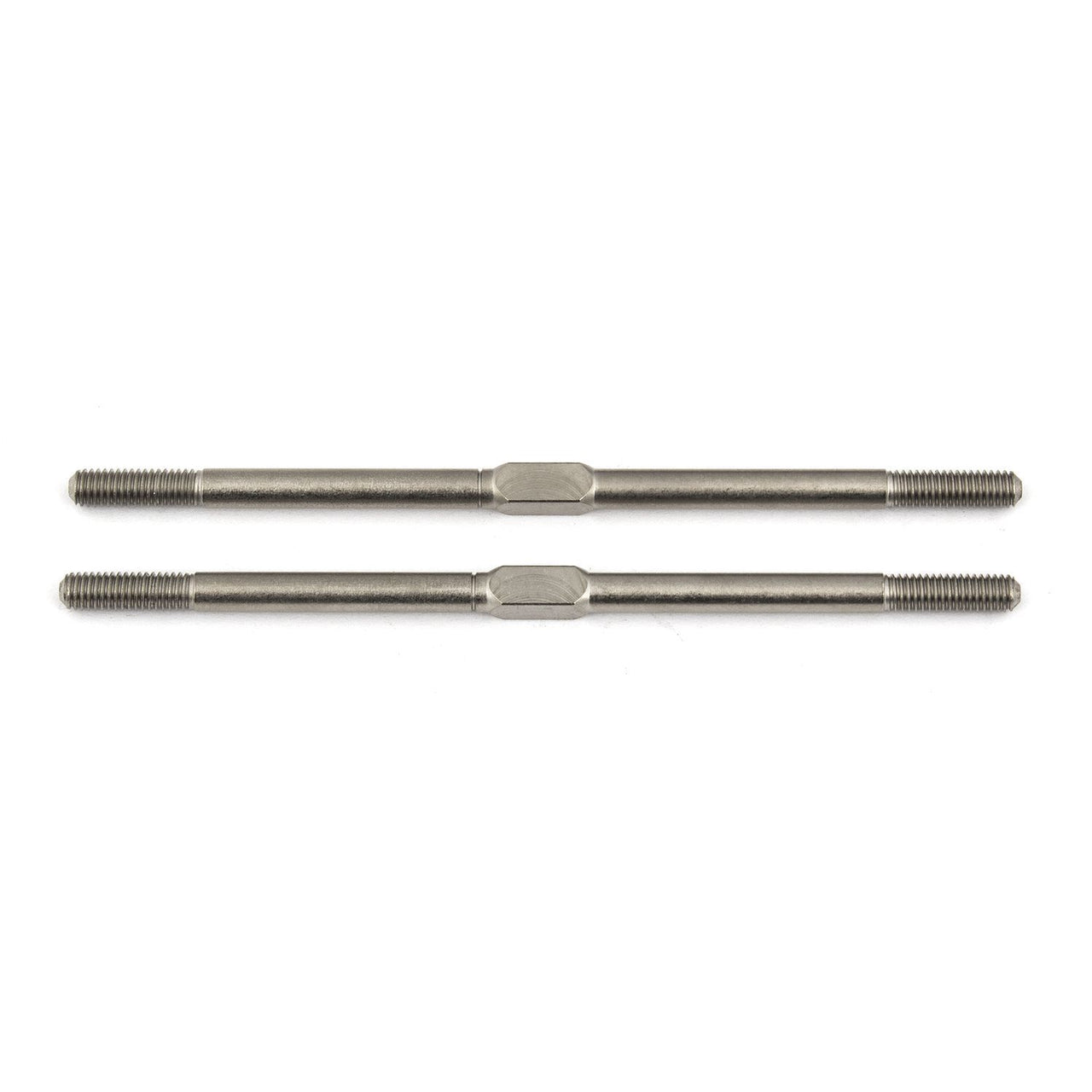 AE7101 - Team Associated Turnbuckles, M3x71mm / 2.80&quot;, steel, silver