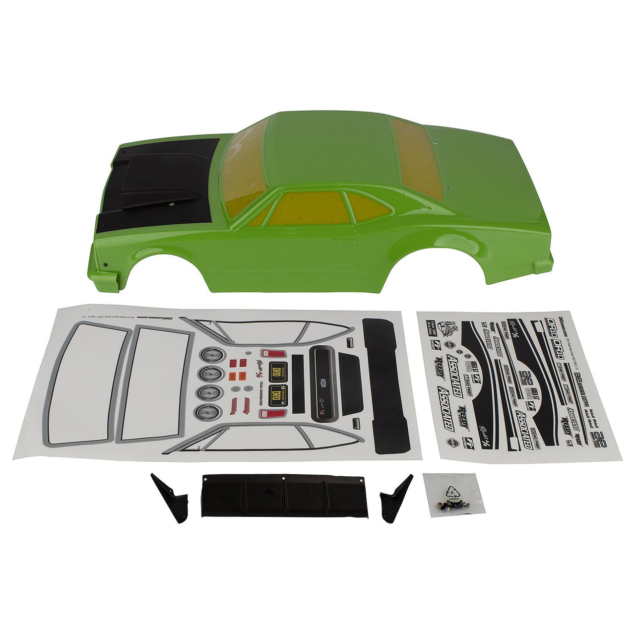 AE71084 - Team Associated DR10 Reakt Drag Body, green