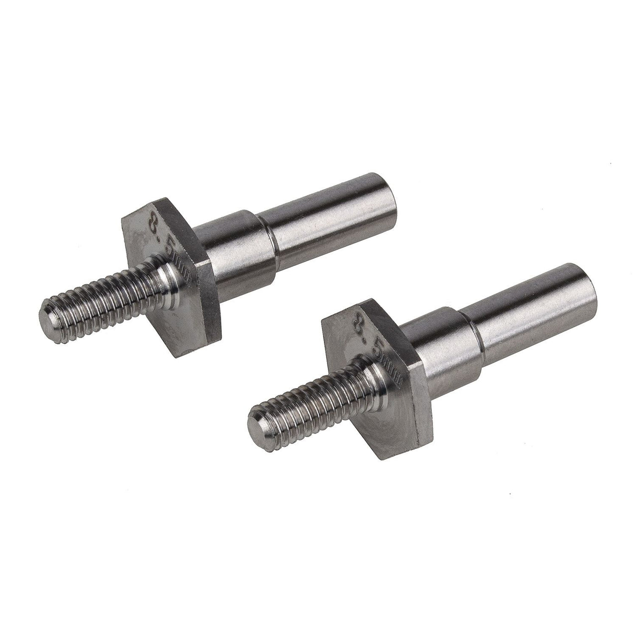 AE71112 - Associated Electrics FT RC10T6.1 Titanium Front Axles, 8.5mm