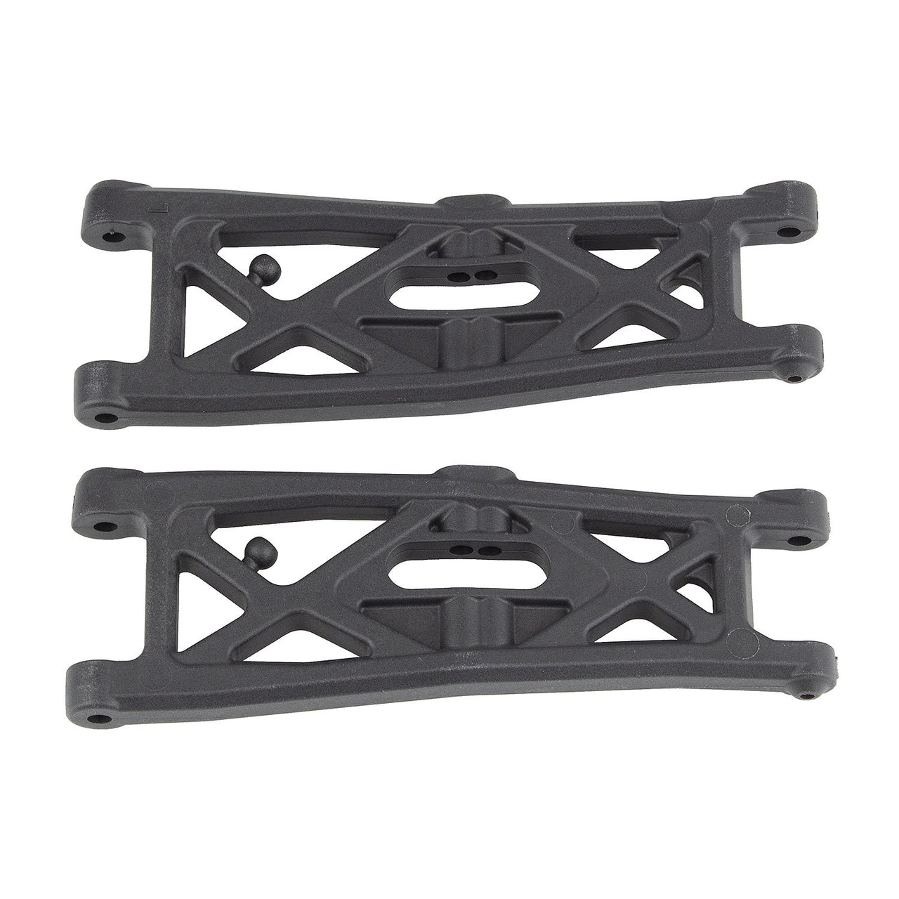 AE71139 - Associated Electrics FT RC10T6.2 Front Suspension Arms, gull wing, carbon fiber