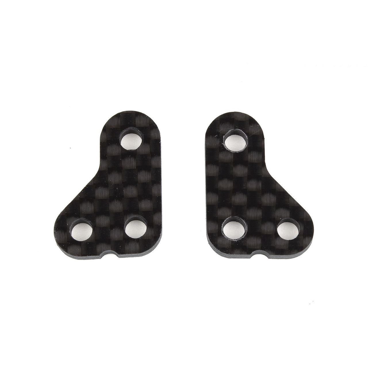 AE71144 - Team Associated RC10T6.2 Steering Arm, +1mm, carbon fiber