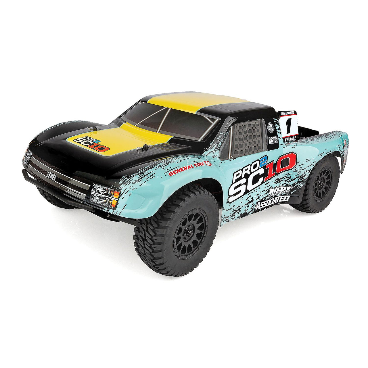 AE72000 - Team Associated Pro2 SC10 Contender Body, printed