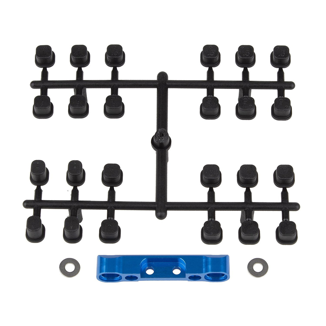 AE72009 - Associated Electrics FT DR10 Arm Mount D, aluminum