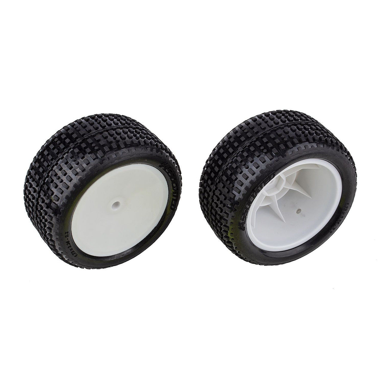 AE72019 - Team Associated RB10 RTR Rear Wheels and Tires, mounted