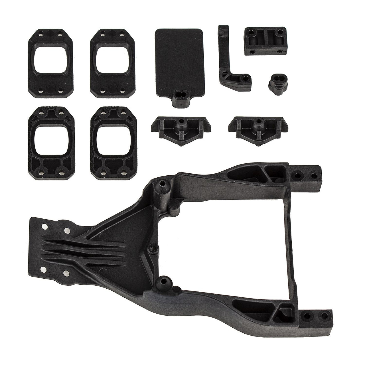 AE72036 - Team Associated DR10M Front Chassis Plate and Gearbox Mount Set