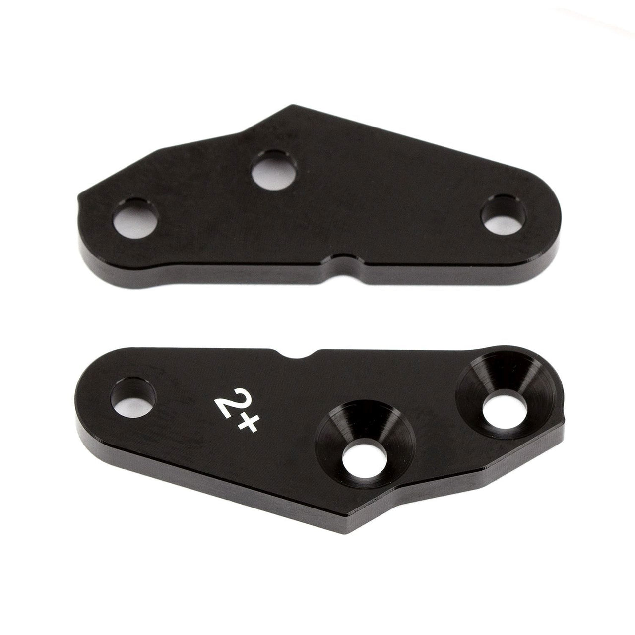 AE81063 - Team Associated RC8B3 Steering Block Arms, +2 deg., aluminum