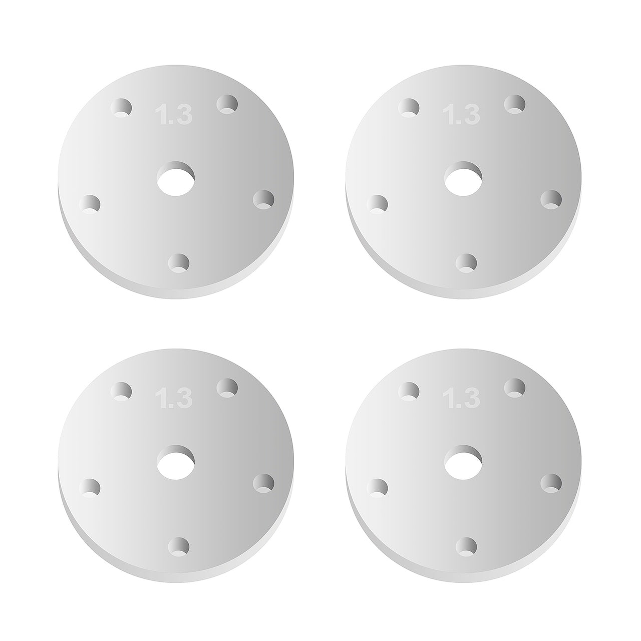 AE81201 - Associated Electrics FT 16mm Shock Piston, 5x1.3mm, flat