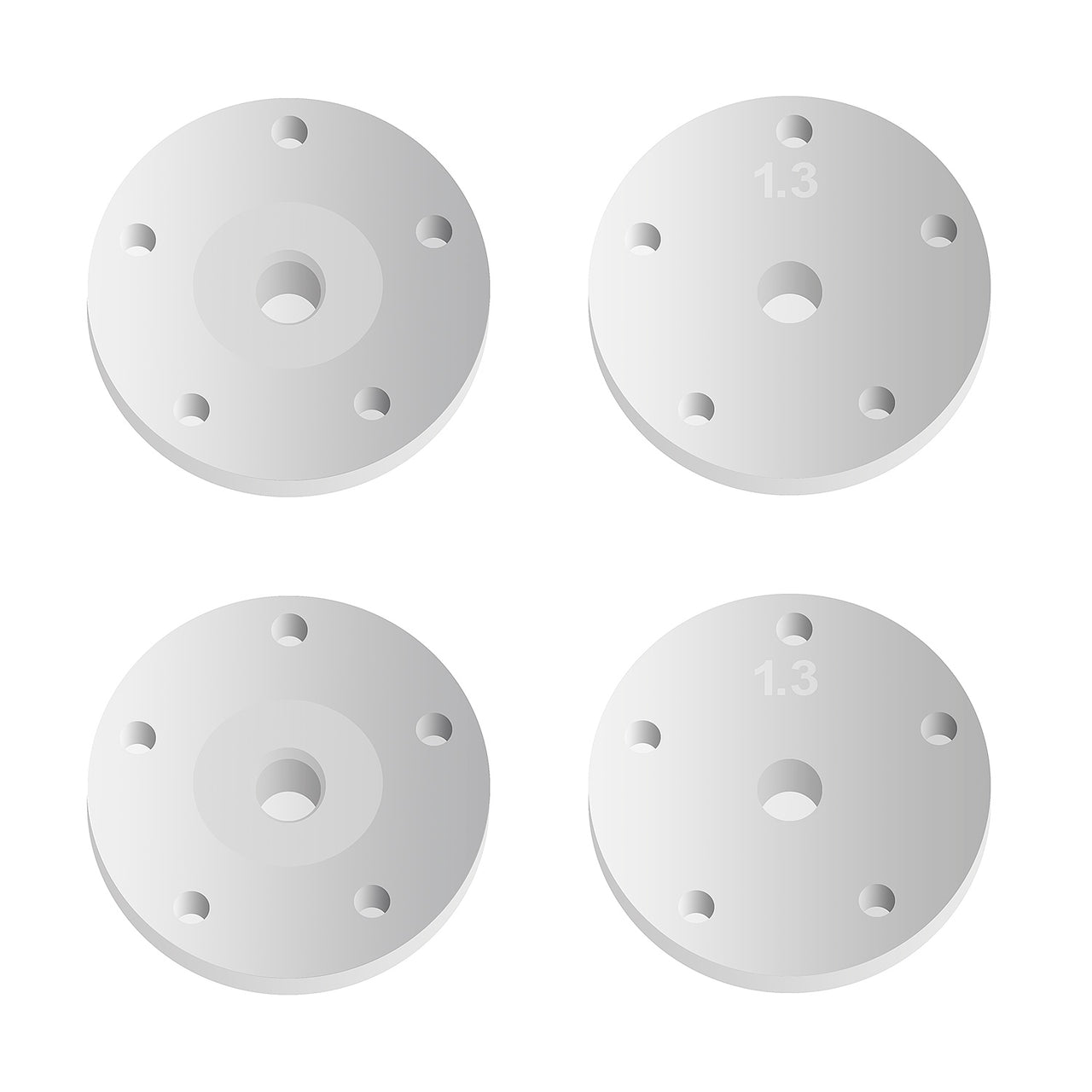 AE81206 - Associated Electrics FT 16mm Shock Piston, 5x1.3mm, tapered