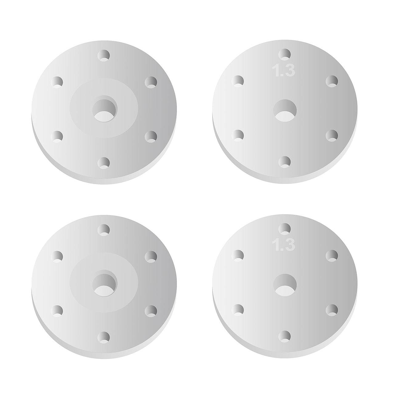 AE81207 - Associated Electrics FT 16mm Shock Piston, 6x1.3mm, tapered