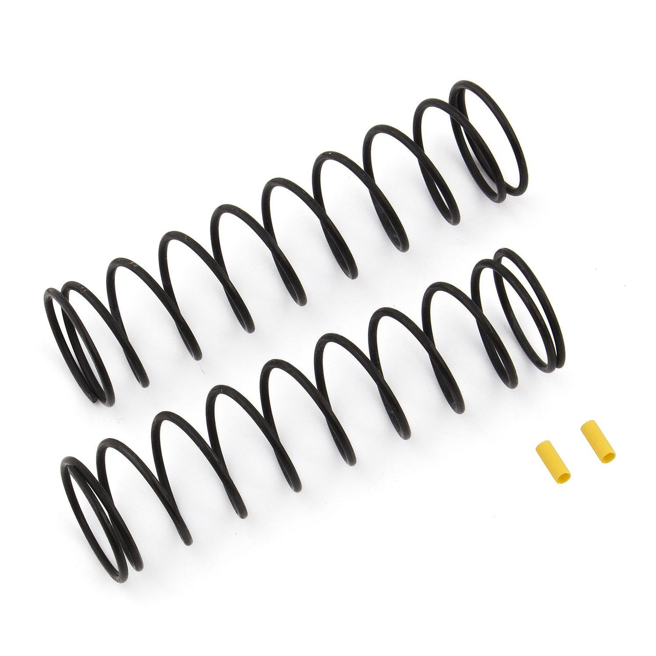 AE81232 - Team Associated Rear Springs V2, yellow, 4.4 lb/in, L=86mm, 10.25T, 1.6D