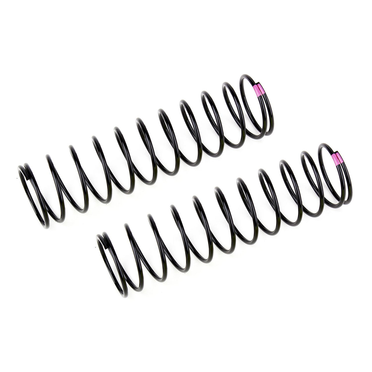 AE81233 - Team Associated Rear Springs V2, pink, 3.7 lb/in, L86, 12.00T, 1.6D