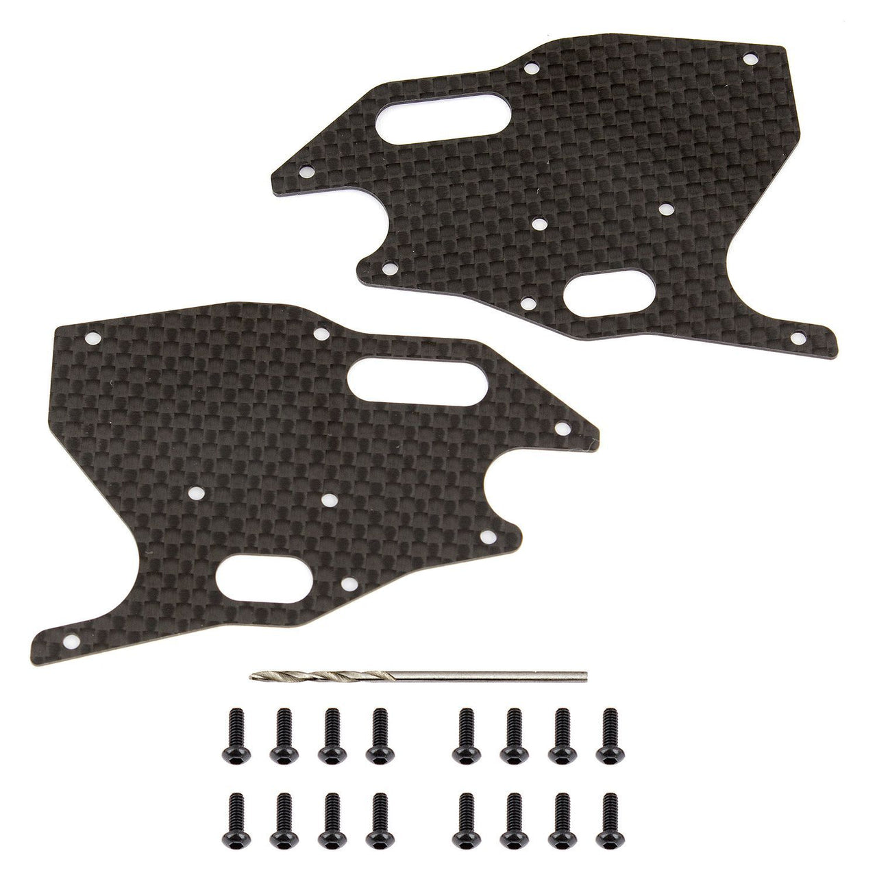 AE81418 - Associated Electrics FT RC8B3.1 Graphite Arm Stiffeners, front