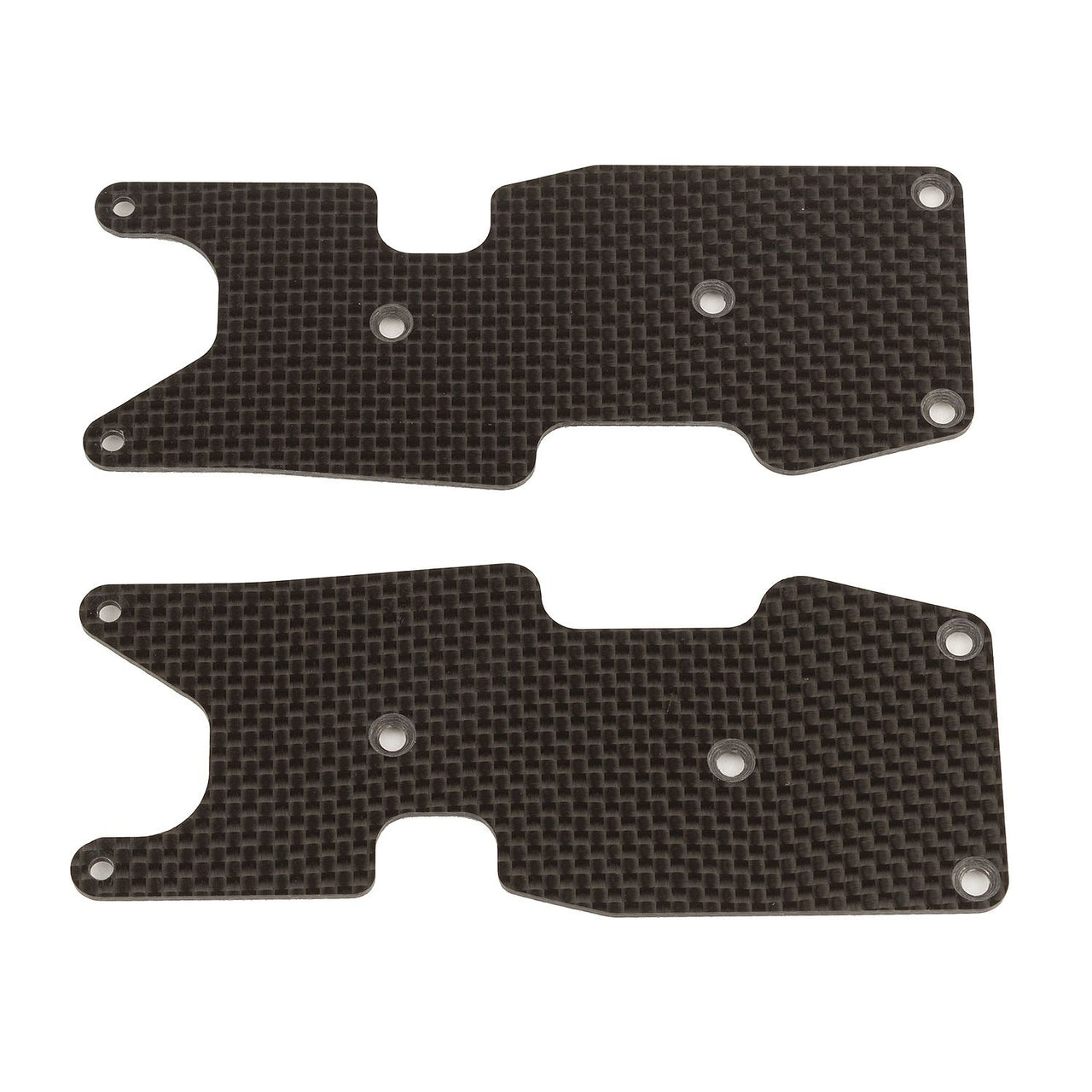 AE81474 - Associated Electrics FT RC8T3.2 Rear Suspension Arm Inserts, 1.2mm, carbon fiber
