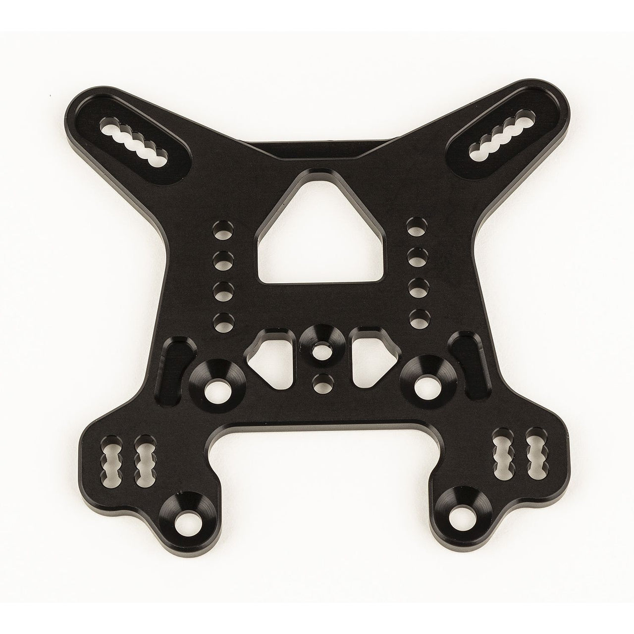 AE81505 - Team Associated RC8B4 Rear Shock Tower, black aluminum