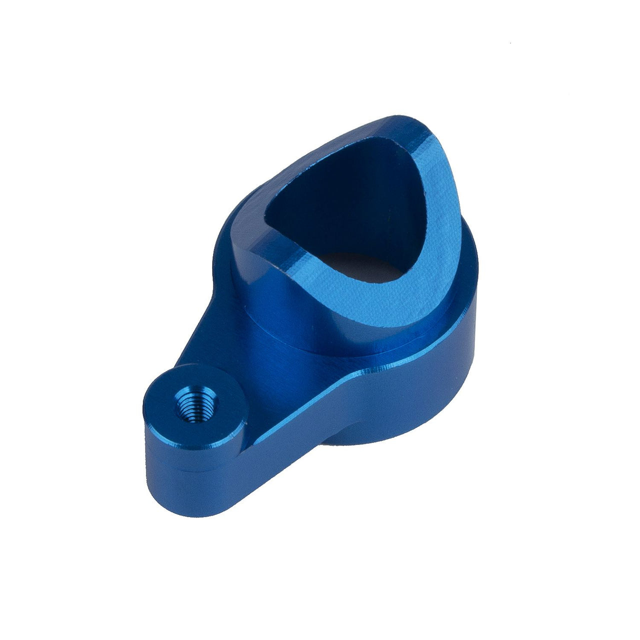 AE81519 - Associated Electrics FT RC8B4 servo saver arm, blue aluminum