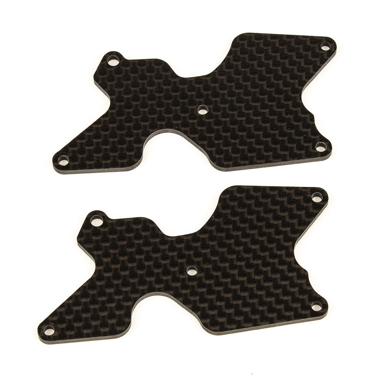 AE81542 - Associated Electrics FT RC8B4 rear suspension arm inserts, carbon fiber, 2.0 mm