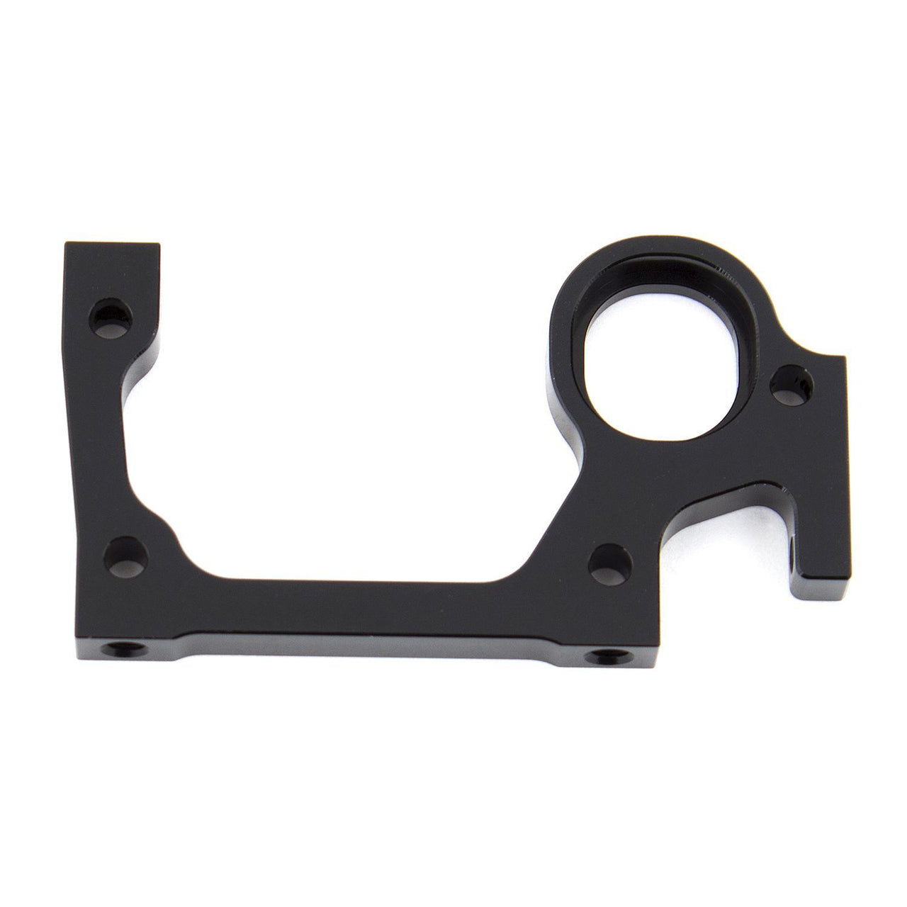AE8645 - Team Associated RC10F6 Left Rear Bulkhead, black aluminum