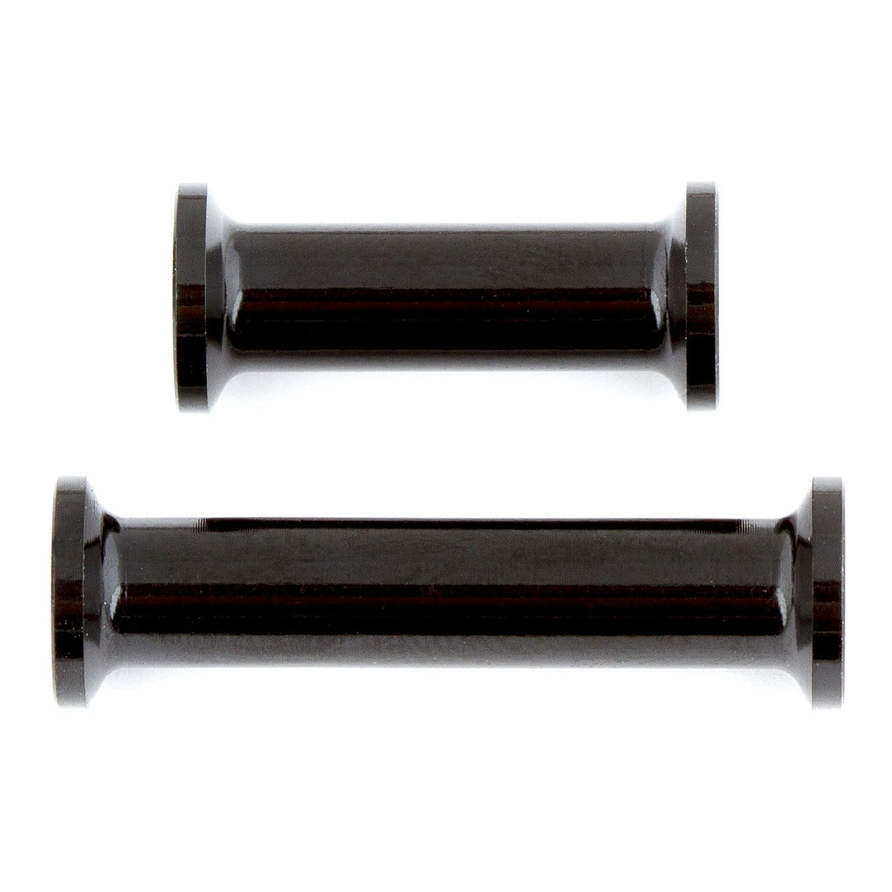 AE8664 - Associated Electrics FT RC10F6 Heavy-Duty Front Top Plate Standoffs, black aluminum