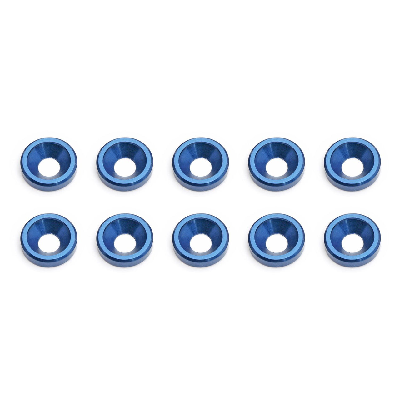 AE89229 - Team Associated Blue Countersunk Washers