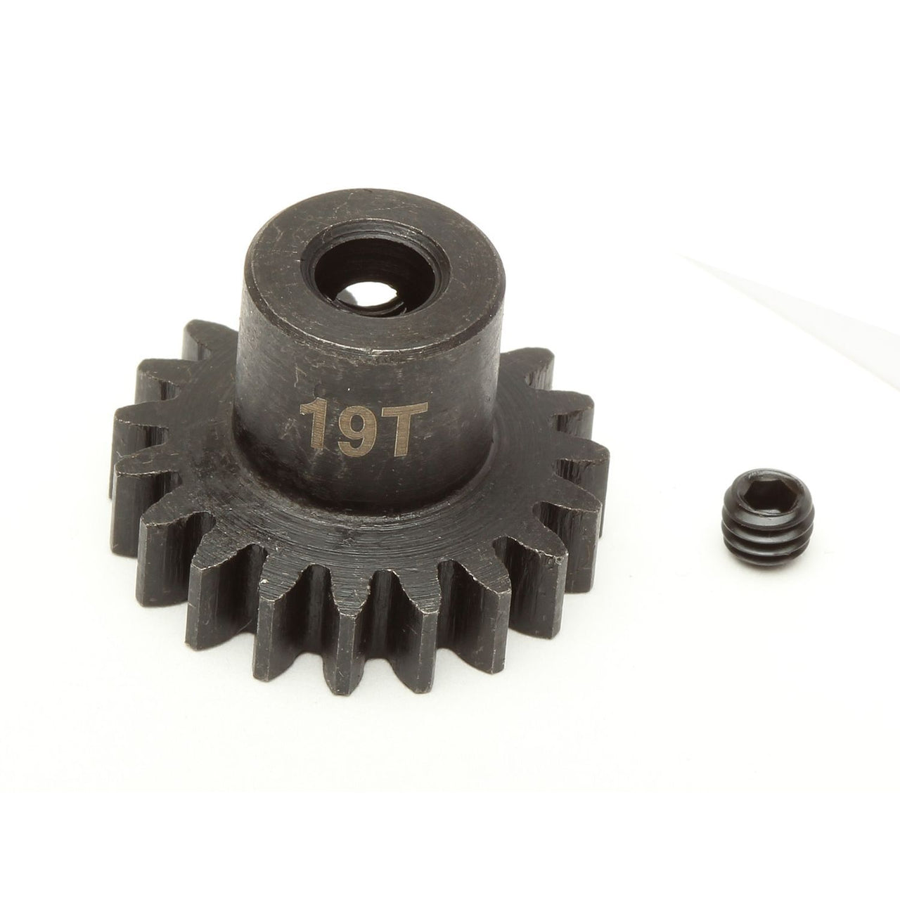 AE89594 - Team Associated Steel Pinion Gear, 19T, Mod 1, 5mm shaft