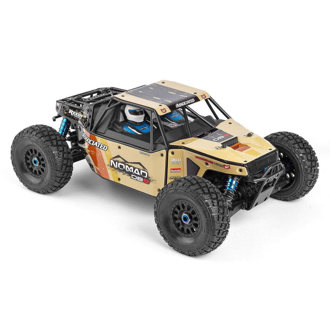 AE89607 - Team Associated Nomad Body, tan