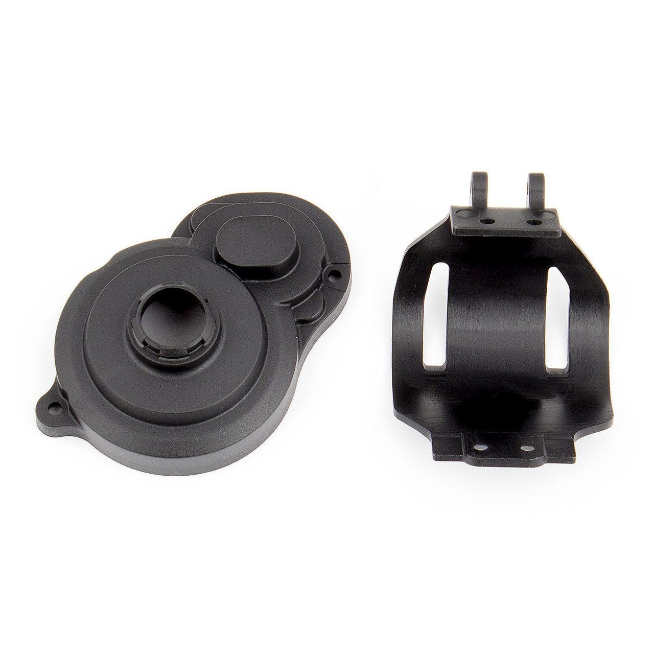 AE91431 - Team Associated Gear Cover and Motor Guard, black